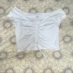 American eagle white tank top